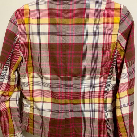 J. Crew Plaid Blazer - Picture 5 of 8